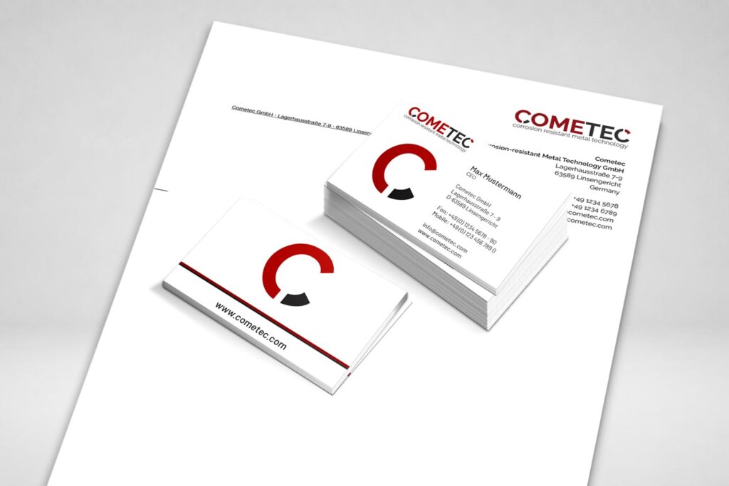 Corporate Design, Logo und Visitenkarten für Industrie und Mittelstand